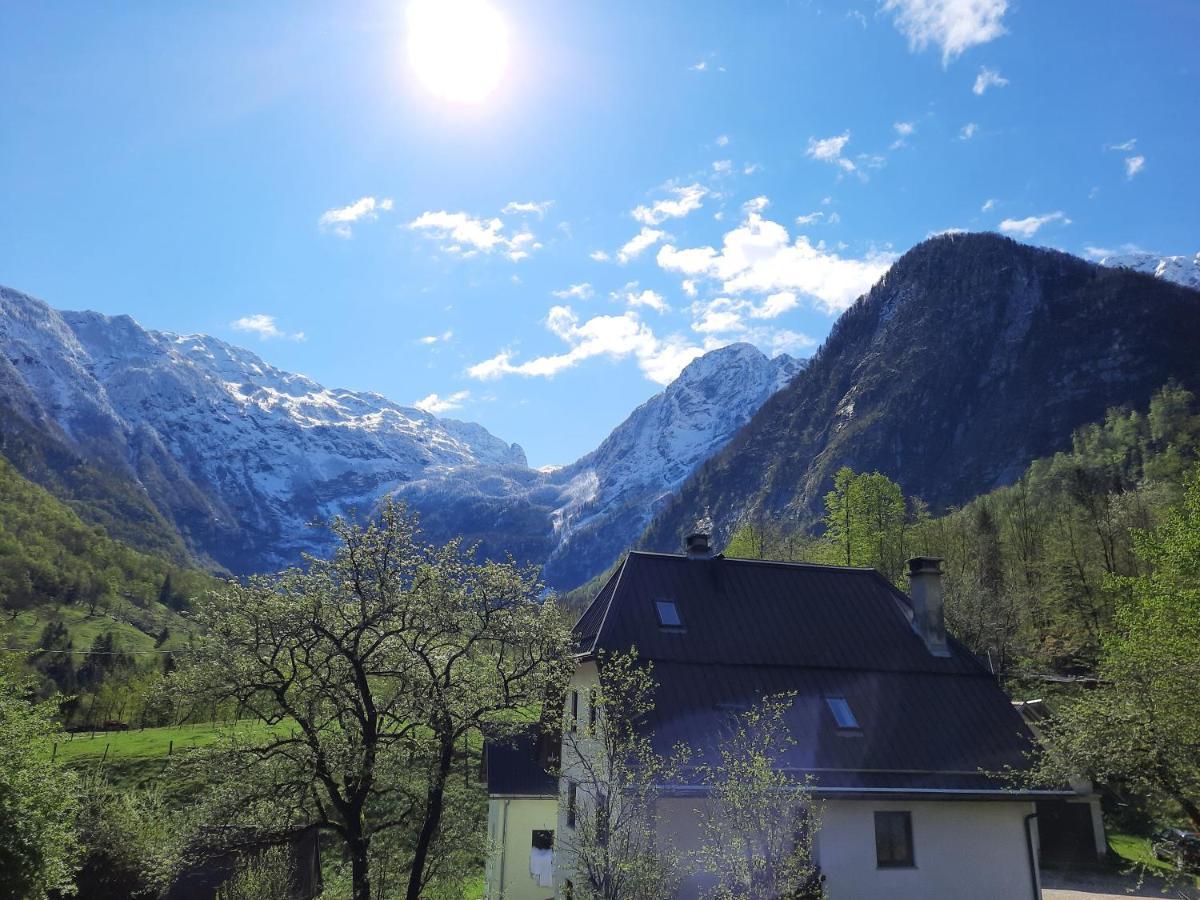 Apartment Pretner, Lepena Soča Exteriör bild