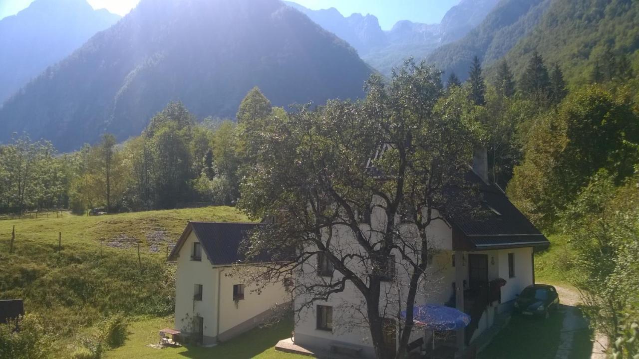Apartment Pretner, Lepena Soča Exteriör bild