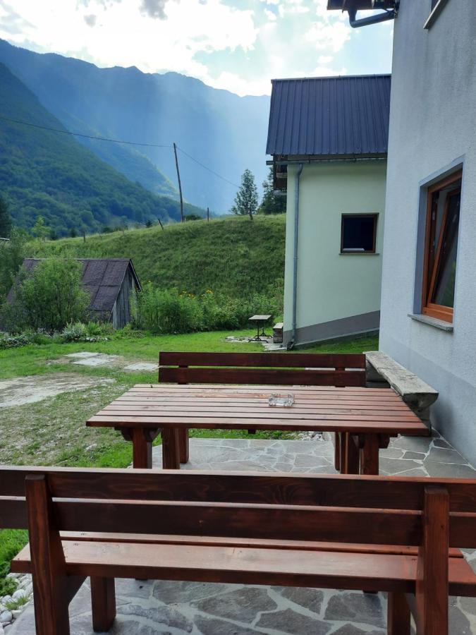 Apartment Pretner, Lepena Soča Exteriör bild