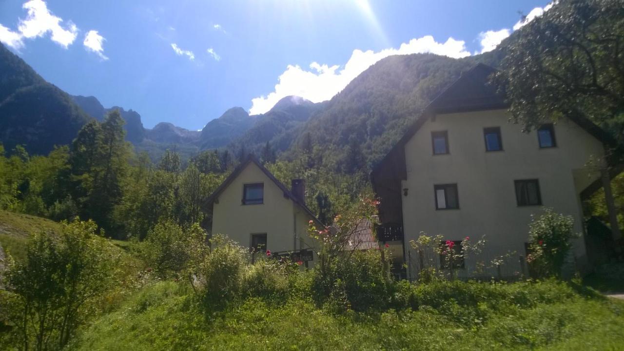 Apartment Pretner, Lepena Soča Exteriör bild