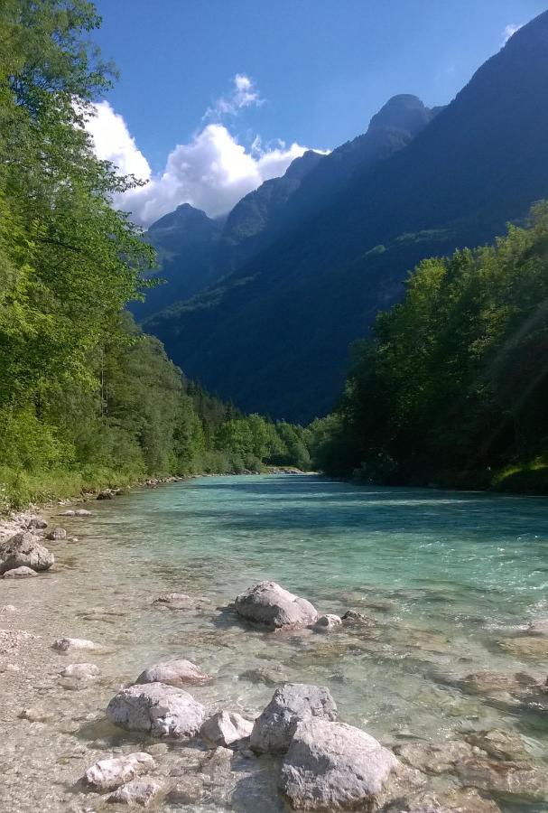 Apartment Pretner, Lepena Soča Exteriör bild
