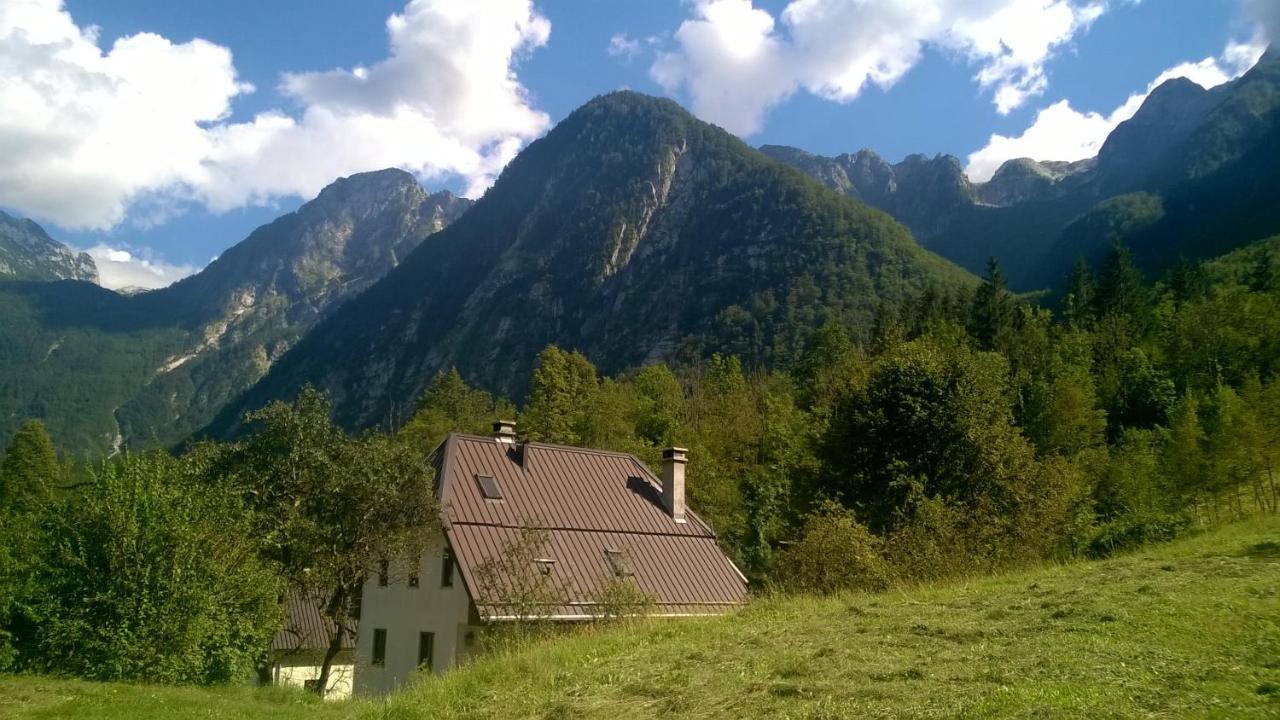 Apartment Pretner, Lepena Soča Exteriör bild