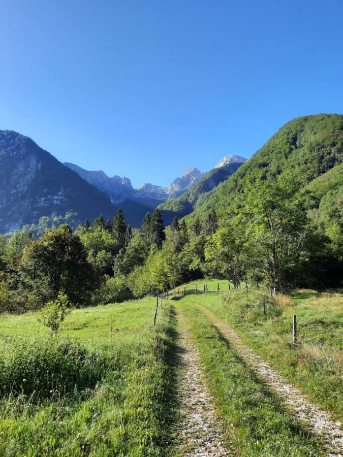Apartment Pretner, Lepena Soča Exteriör bild